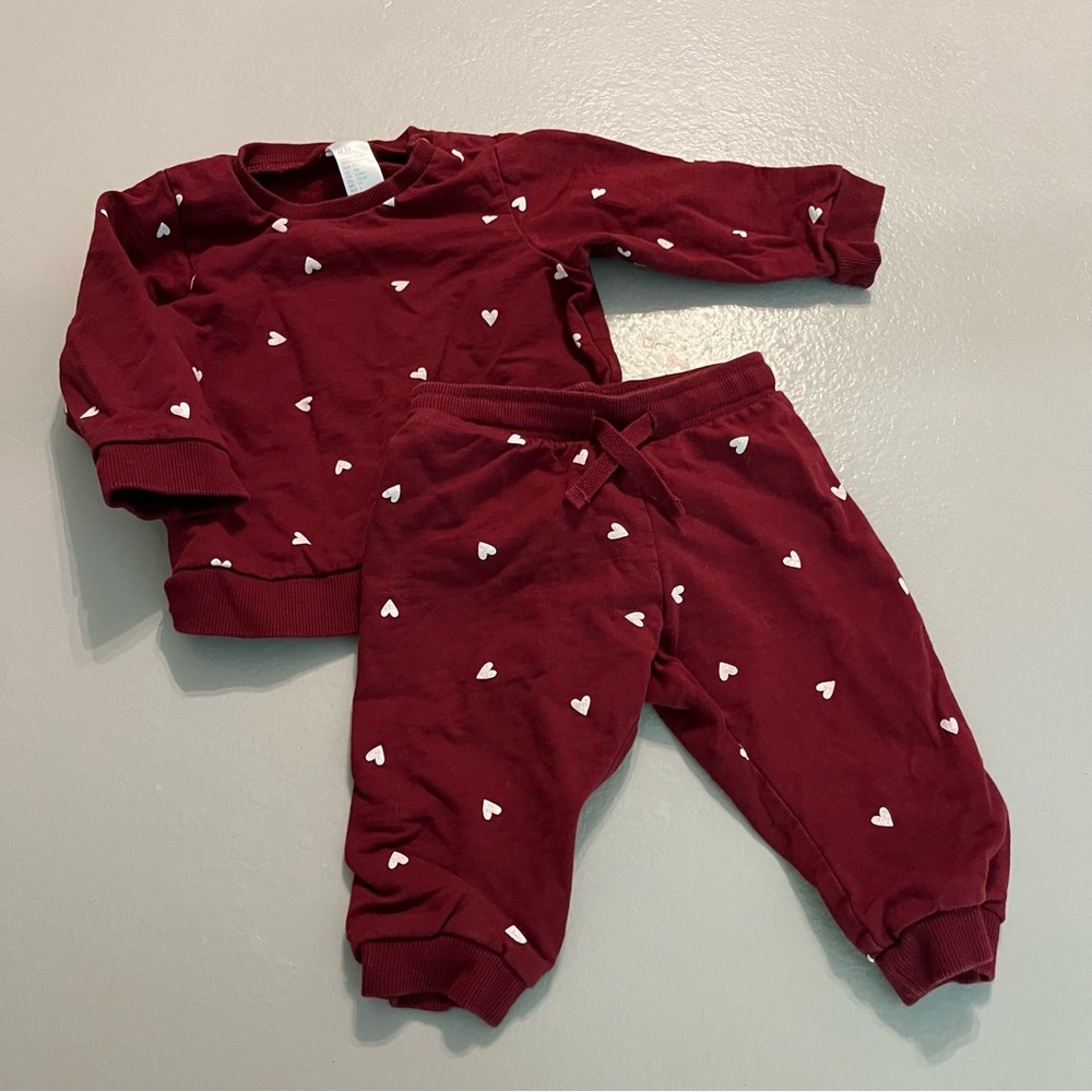 H&M 2pc Set 6-9M
